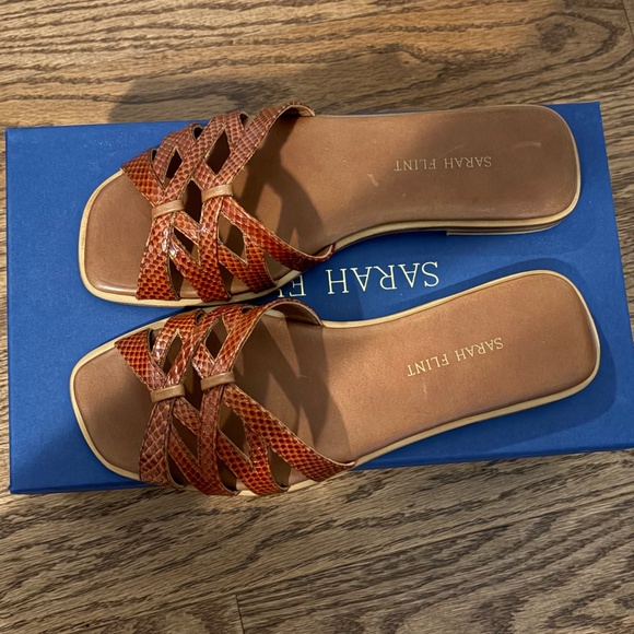 Sarah Flint Sandals 37 US 7 - Picture 4 of 10